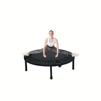 40-Inch Compact Exercise Trampoline For Adults And Kids - Improve Balance, Coordination, And Fitness Fun