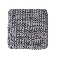 Cozy Knitted Foot Stool For Comfort And Style In Any Living Space