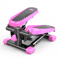 High-Capacity Mini Stepper For Home Office Workouts With Resistance Bands And LCD Monitor - Supports 330LBS