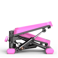 High-Capacity Mini Stepper For Home Office Workouts With Resistance Bands And LCD Monitor - Supports 330LBS