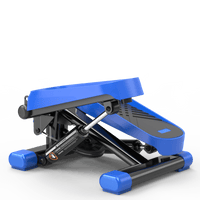 High-Capacity Mini Stepper For Home Office Workouts With Resistance Bands And LCD Monitor - Supports 330LBS