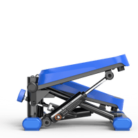 High-Capacity Mini Stepper For Home Office Workouts With Resistance Bands And LCD Monitor - Supports 330LBS