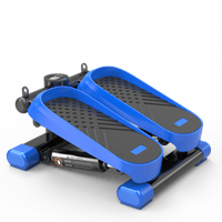 High-Capacity Mini Stepper For Home Office Workouts With Resistance Bands And LCD Monitor - Supports 330LBS