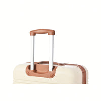 Lightweight 2-Piece Hardshell Luggage Set With Spinner Wheels And TSA Lock - 20" And 28" Suitcases For Effortless Travel