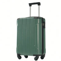 Expandable 6-Piece Hardshell Luggage Set With Wheels And TSA Lock - Lightweight Travel Suitcases In Blue For Men And Women