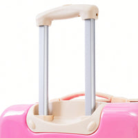 Gradient Color Lightweight Hardshell Luggage Set 3 Piece Spinner Suitcase with TSA Lock 20 24 28 Pink Yellow