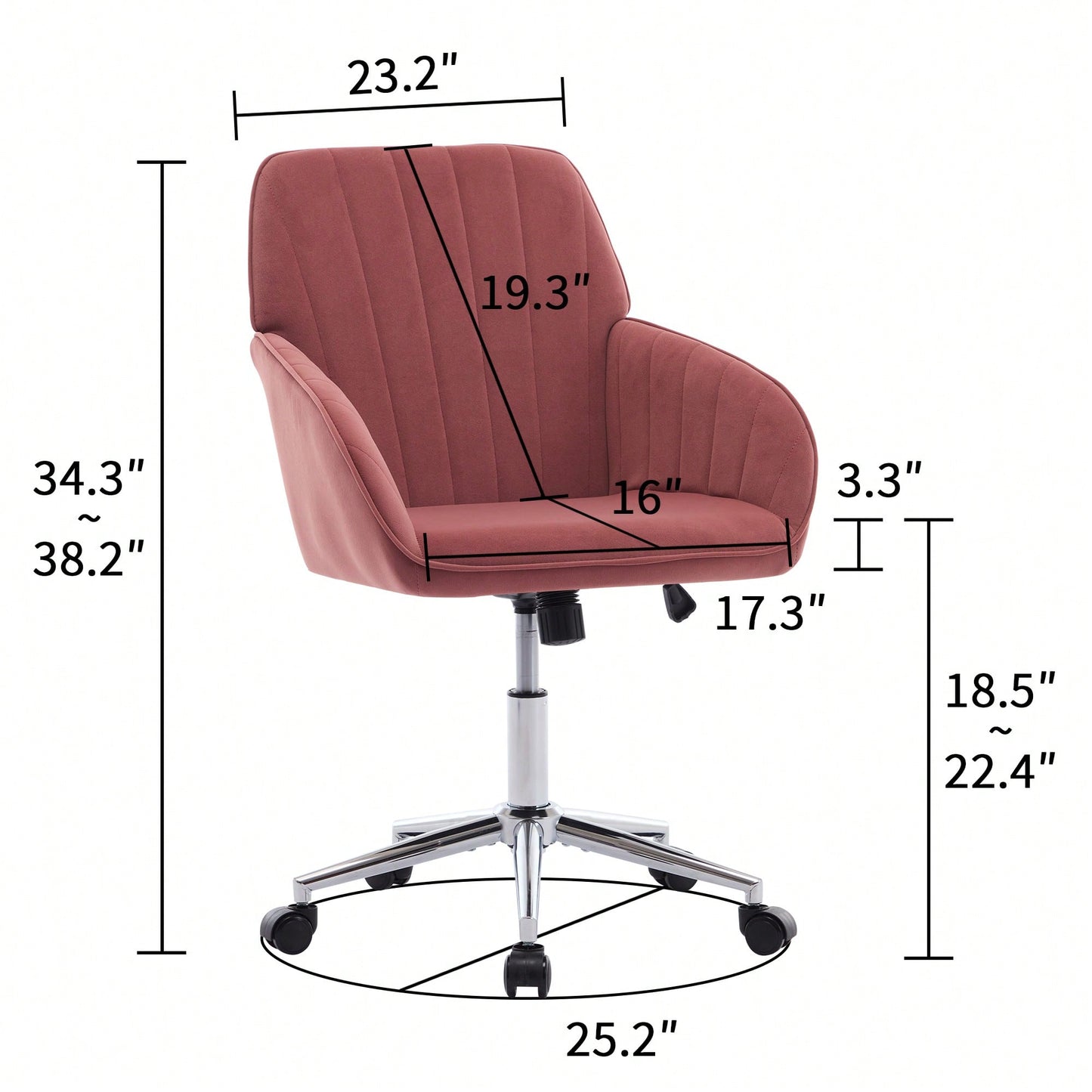 Ergonomic High-Back Office Chair With Adjustable Features For Ultimate Comfort And Support