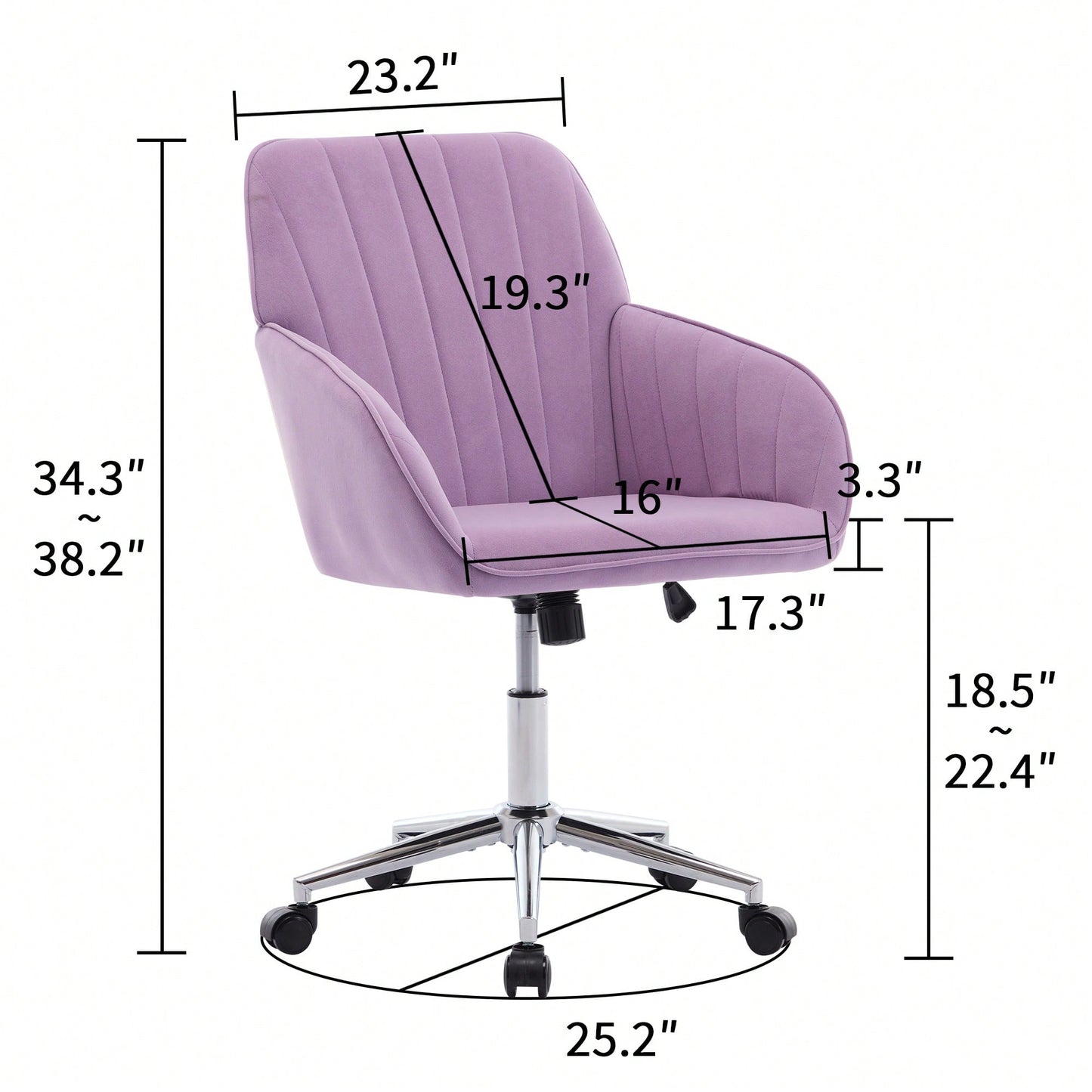 Ergonomic High-Back Office Chair With Adjustable Features For Ultimate Comfort And Support