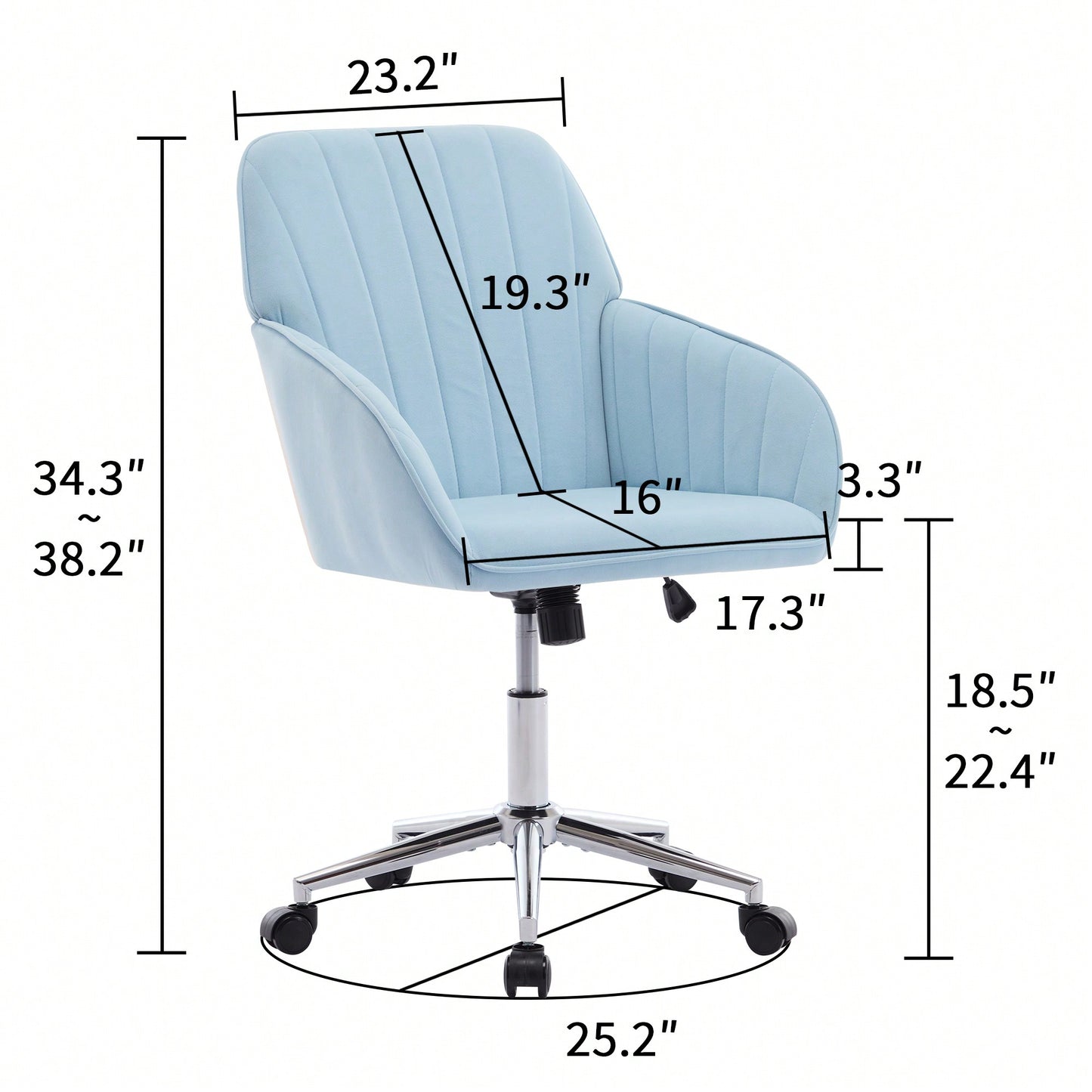 Ergonomic High-Back Office Chair With Adjustable Features For Ultimate Comfort And Support