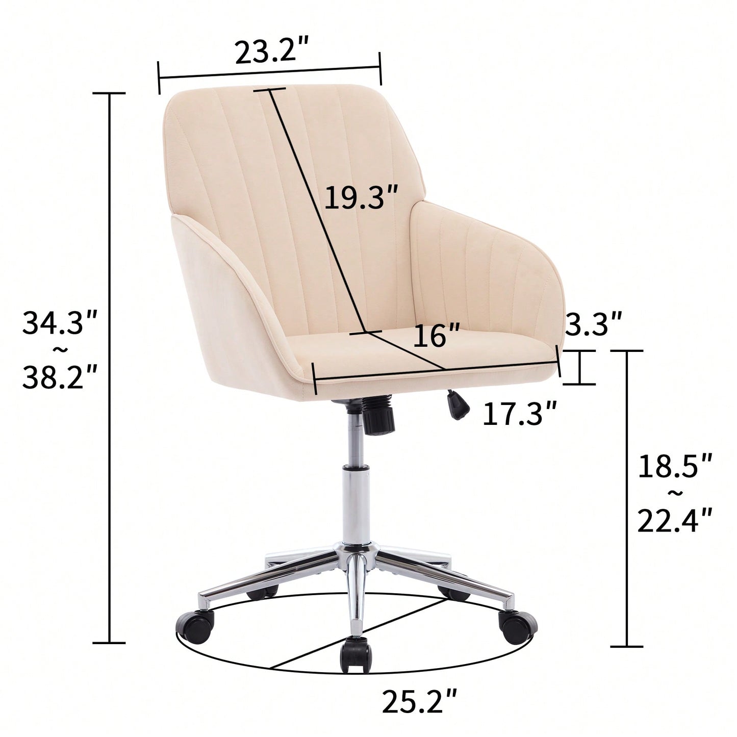 Ergonomic High-Back Office Chair With Adjustable Features For Ultimate Comfort And Support