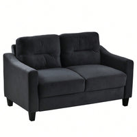 Cozy Sectional Sofa For Living Room, Bedroom, Or Office - Perfect Comfort For Small Spaces