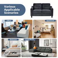 Cozy Sectional Sofa For Living Room, Bedroom, Or Office - Perfect Comfort For Small Spaces