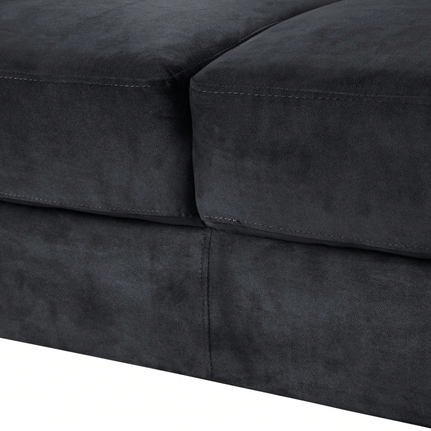 Cozy Sectional Sofa For Living Room, Bedroom, Or Office - Perfect Comfort For Small Spaces