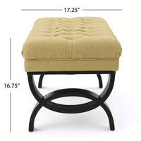 Luxurious Velvet Storage Ottoman For Living Room & Bedroom Decor