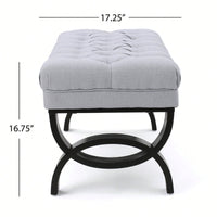 Luxurious Velvet Storage Ottoman For Living Room & Bedroom Decor