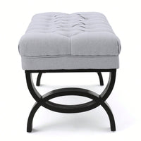 Luxurious Velvet Storage Ottoman For Living Room & Bedroom Decor