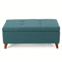 Multi-Functional Storage Ottoman With Stylish Design And Hidden Compartment For Living Room Organization