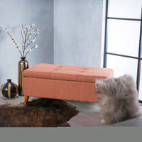 Multi-Functional Storage Ottoman With Stylish Design And Hidden Compartment For Living Room Organization