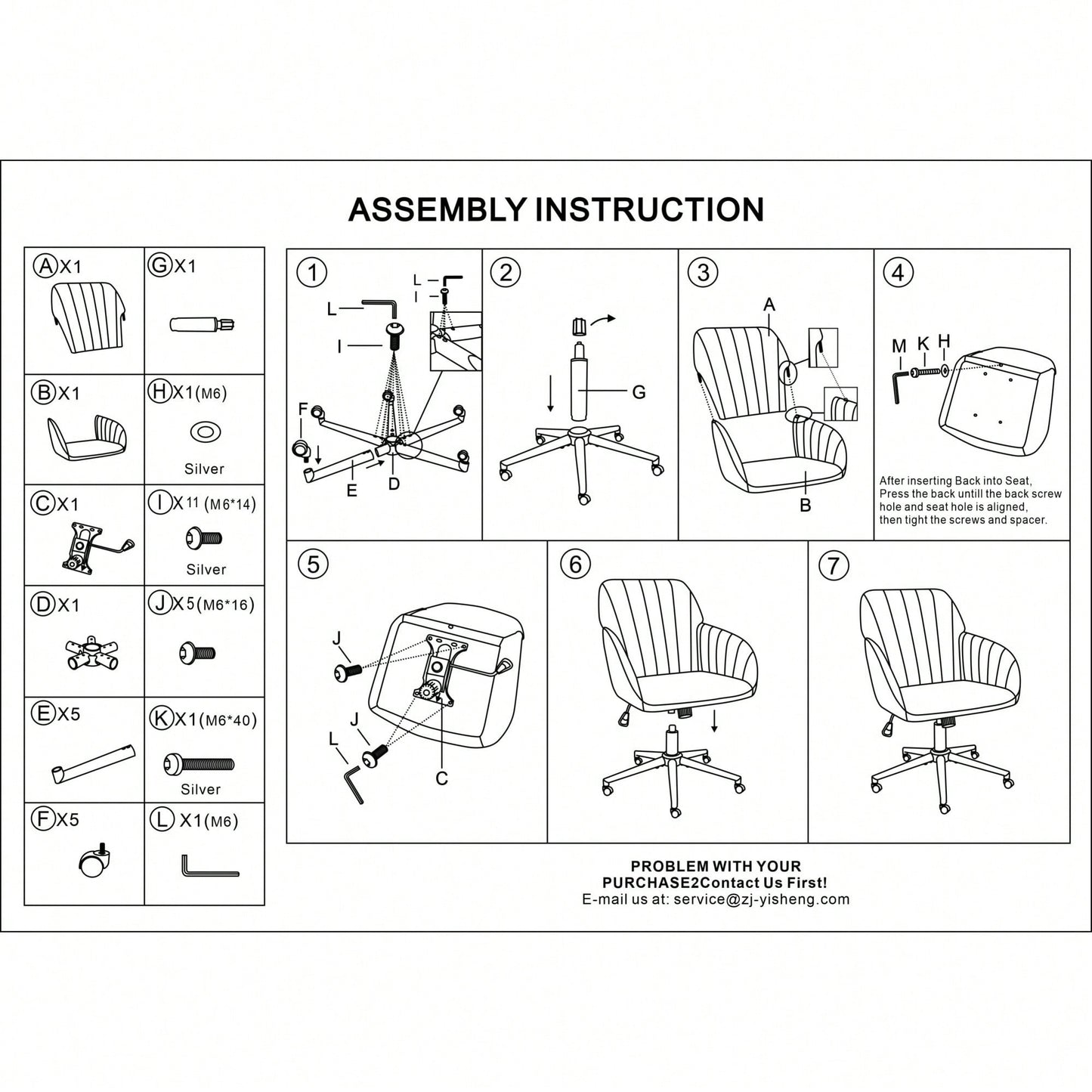 Ergonomic Adjustable Office Chair For Home And Bedroom, Comfortable Swivel Design With Backrest For Extended Sitting Sessions