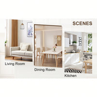 Country-Inspired Solid Wood Dining Table With Modern Rattan Design - Perfect For Dining Rooms, Living Rooms, And Offices