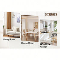 Charming Solid Wood Round Table With Modern Imitation Rattan Design - Perfect For Dining Room, Living Room, Or Office
