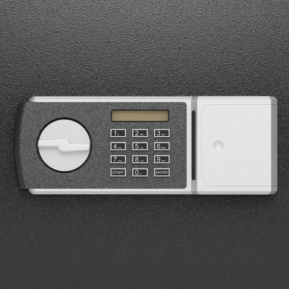 Secure Carbon Steel Digital Depository Safe With Electronic Code Lock And Deposit Slot For Home, Office, Restaurant, And Hotel Use