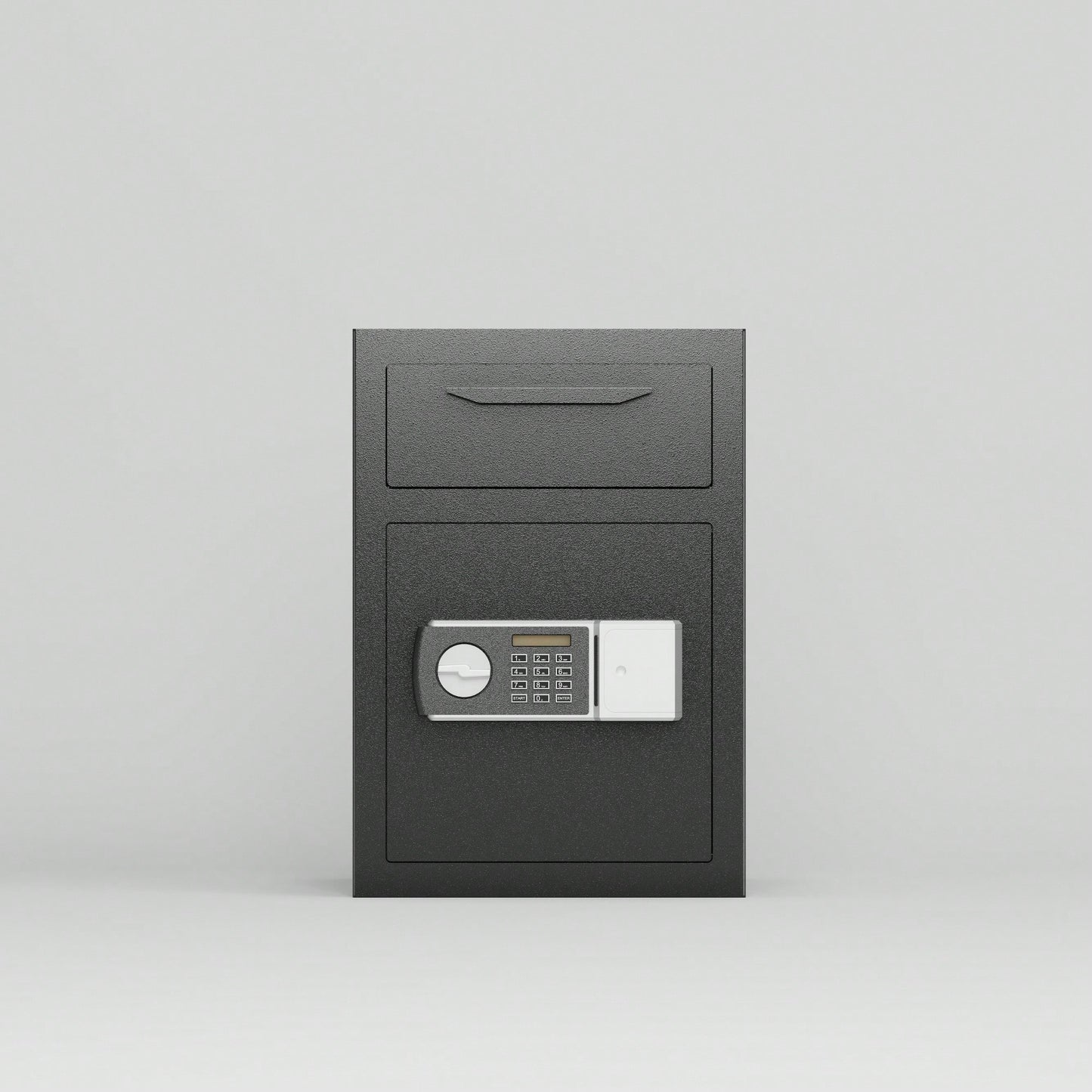 Secure Carbon Steel Digital Depository Safe With Electronic Code Lock And Deposit Slot For Home, Office, Restaurant, And Hotel Use