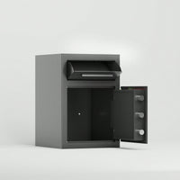 Secure Carbon Steel Digital Depository Safe With Electronic Code Lock And Deposit Slot For Home, Office, Restaurant, And Hotel Use
