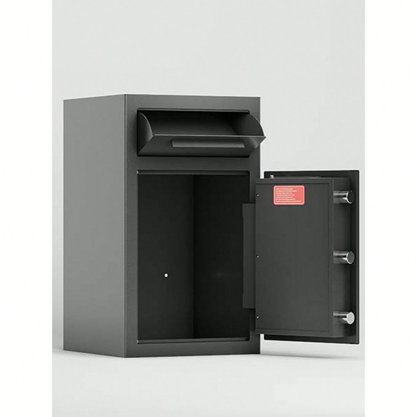 Secure Drop Safe With Digital Lock And Anti-Fishing Feature - Silent Deposit Box For Cash Slips And Business Expenses At Home Or Office