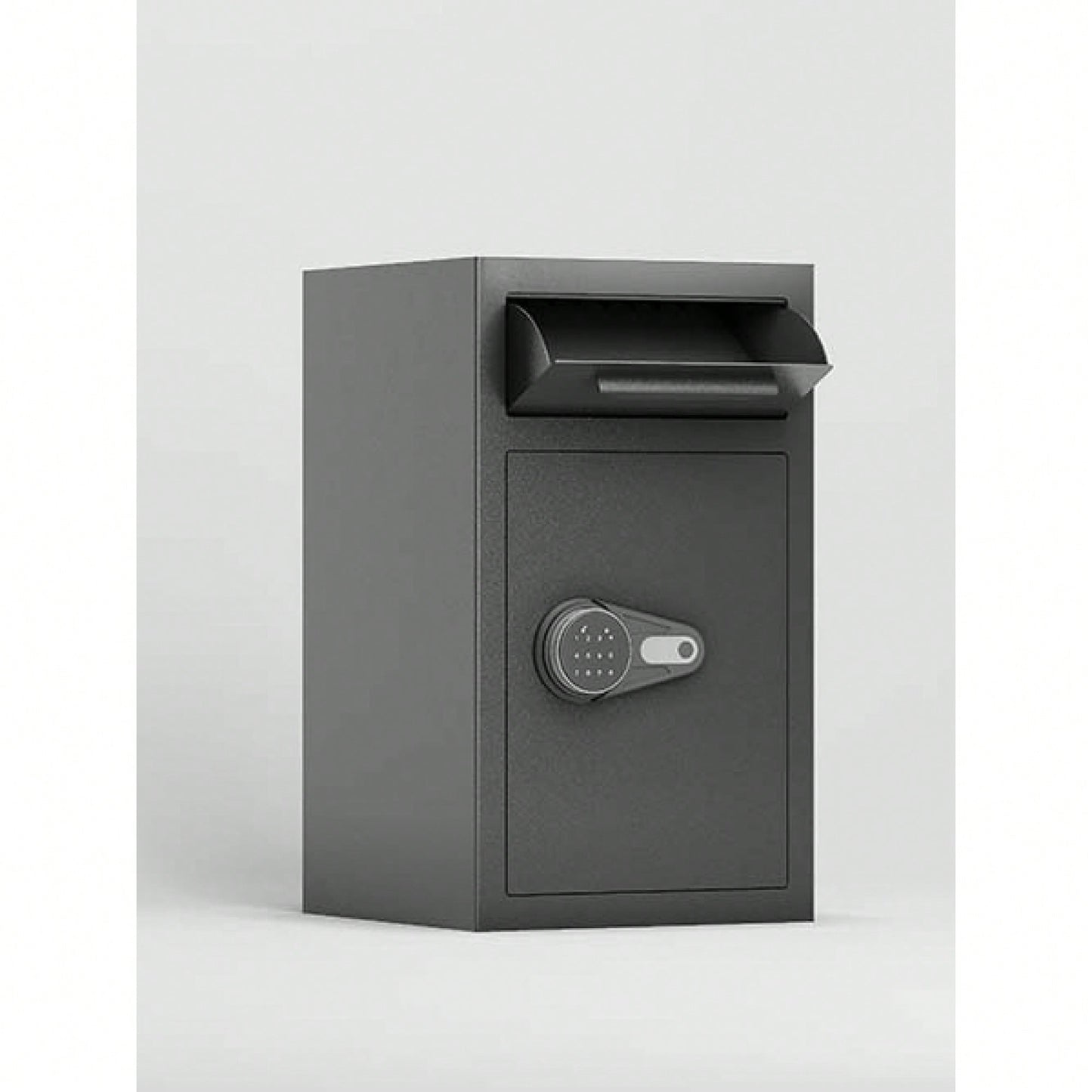 Secure Drop Safe With Digital Lock And Anti-Fishing Feature - Silent Deposit Box For Cash Slips And Business Expenses At Home Or Office