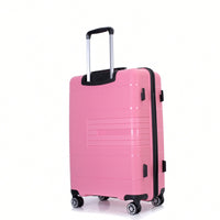 Light Green 3-Piece Hardshell Luggage Set With Double Spinner Wheels, TSA Lock, Lightweight & Durable (20/24"/28")"
