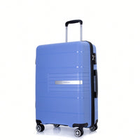 Light Green 3-Piece Hardshell Luggage Set With Double Spinner Wheels, TSA Lock, Lightweight & Durable (20/24"/28")"