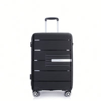 Light Green 3-Piece Hardshell Luggage Set With Double Spinner Wheels, TSA Lock, Lightweight & Durable (20/24"/28")"