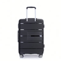 Light Green 3-Piece Hardshell Luggage Set With Double Spinner Wheels, TSA Lock, Lightweight & Durable (20/24"/28")"