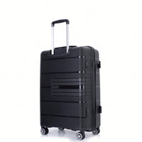 Light Green 3-Piece Hardshell Luggage Set With Double Spinner Wheels, TSA Lock, Lightweight & Durable (20/24"/28")"