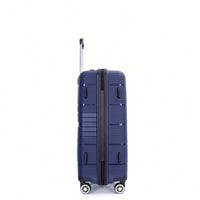 Light Green 3-Piece Hardshell Luggage Set With Double Spinner Wheels, TSA Lock, Lightweight & Durable (20/24"/28")"