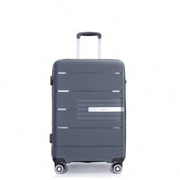 Light Green 3-Piece Hardshell Luggage Set With Double Spinner Wheels, TSA Lock, Lightweight & Durable (20/24"/28")"