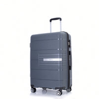 Light Green 3-Piece Hardshell Luggage Set With Double Spinner Wheels, TSA Lock, Lightweight & Durable (20/24"/28")"