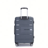 Light Green 3-Piece Hardshell Luggage Set With Double Spinner Wheels, TSA Lock, Lightweight & Durable (20/24"/28")"