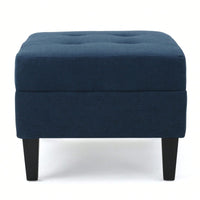 Luxurious Velvet Ottoman With Storage - Versatile And Stylish Seating Option For Living Room Or Bedroom