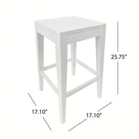 Modern Counter Stool Set Of 2 - Stylish Height Adjustable Seats For Kitchen Or Bar