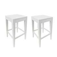 Modern Counter Stool Set Of 2 - Stylish Height Adjustable Seats For Kitchen Or Bar