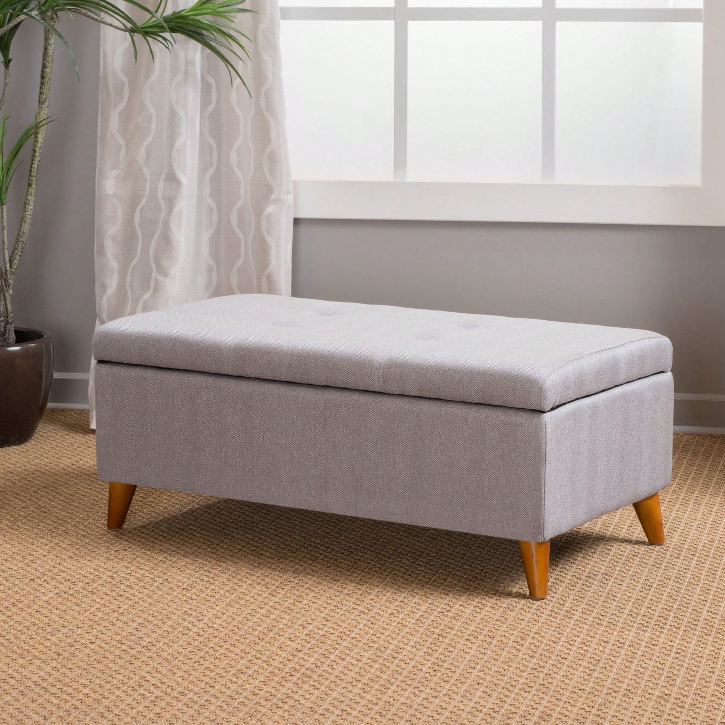 Versatile Storage Ottoman - Chic And Functional Space-Saving Solution For Your Home