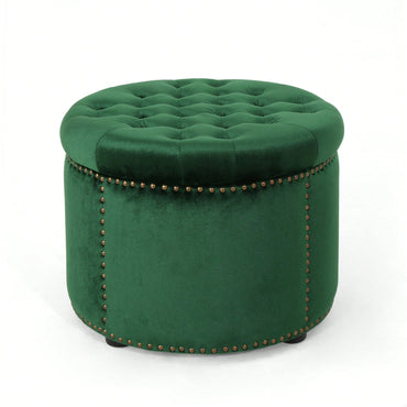 Stylish Modern Ottoman For Living Room And Bedroom - Versatile Footrest And Seating Solution