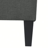 Elegant Plush Ottoman With Multifunctional Storage And Stylish Design