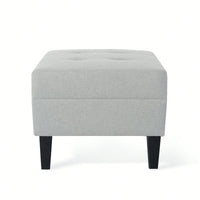 Elegant Modern Ottoman - Stylish Upholstered Footrest For Living Room And Bedroom Decor