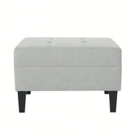 Elegant Modern Ottoman - Stylish Upholstered Footrest For Living Room And Bedroom Decor