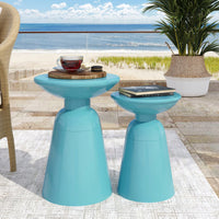 Modern Metal Side Table Set For Living Room – Stylish Accent Furniture For Any Space