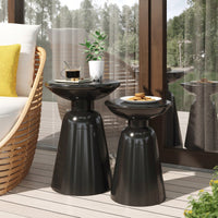 Modern Metal Side Table Set For Living Room – Stylish Accent Furniture For Any Space