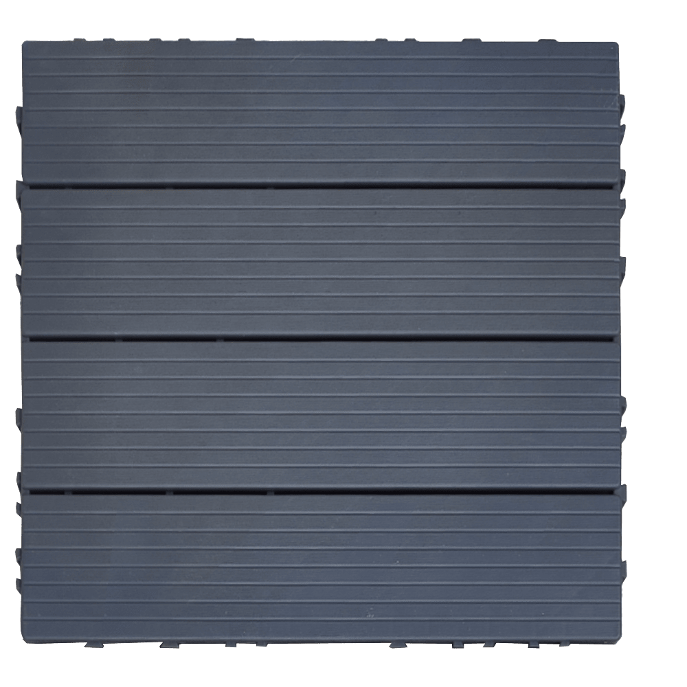 Durable Weather-Resistant Composite Deck Tiles 35-Piece Set for Indoor Outdoor Use Light Coffee 12x12 Inch Perfect for Patios and Balconies